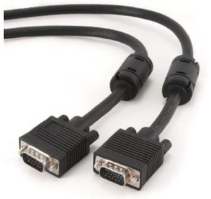 Gembird CC-PPVGA-15M-B VGA kabel VGA (D-Sub) Zwart