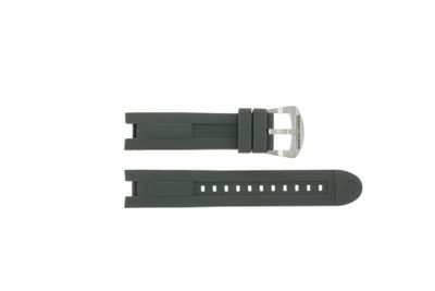 Horlogeband BTB.M.D.CH.2.2 Rubber Grijs 21mm
