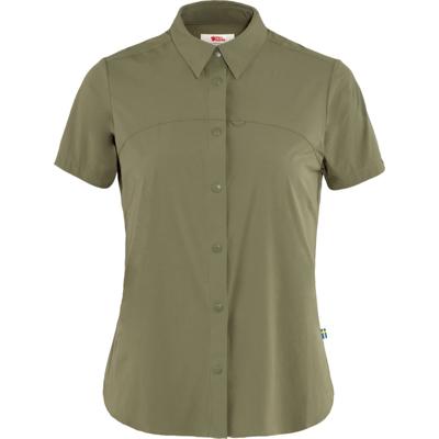 Fjallraven High Coast Lite SS Shirt Dames Green S