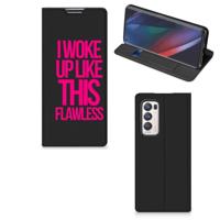 OPPO Find X3 Neo Hoesje met tekst Woke Up - Origineel Cadeau Zelf Maken OPPO Find X3 Neo Hoesje met tekst Woke Up - Origineel Cadeau Zelf Maken