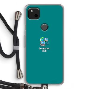 Win98: Pixel 4a Transparant Hoesje met koord