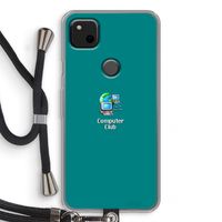Win98: Pixel 4a Transparant Hoesje met koord