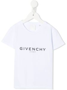 Givenchy Kids t-shirt en coton à logo imprimé - Blanc