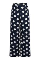 Scout polkadot trousers - darkblue/kit - 13492