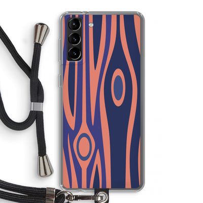 Bast A: Samsung Galaxy S21 Plus Transparant Hoesje met koord