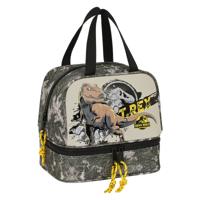 Lunchtrommel Jurassic World Warning Grijs 20 x 20 x 15 cm Lunchtrommel Jurassic World Warning Grijs 20 x 20 x 15 cm