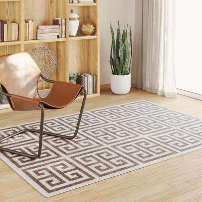 VidaXL Vloerkleed voor binnen buiten laagpolig 160x230 cm meerkleurig