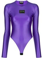 Versace Jeans Couture body à patch logo - Violet - thumbnail