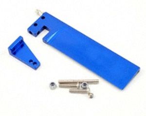Rudder/ rudder arm/ hinge pin/ 3x15mm bcs (stainless) (2)/ nl 3.0 (2)/4x3mm bcs (1) (TRX-5740)