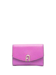 Furla portefeuille continental à plaque logo - Violet