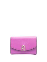 Furla portefeuille continental à plaque logo - Violet - thumbnail