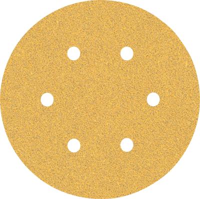 Bosch Accessoires Expert C470 schuurpapier voor excenterschuurmachines 150 mm, 6 gaten, K60 5-delig - 2608900814
