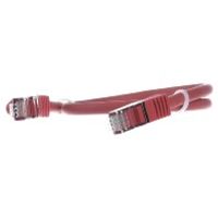 CC242rotLose  - RJ45 8(8) Patch cord 6A (IEC) 0,5m CC242rotLose - thumbnail