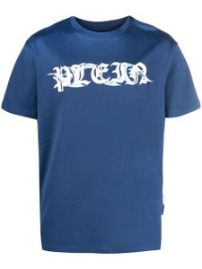 Philipp Plein SS Chrome cotton t-shirt - Bleu