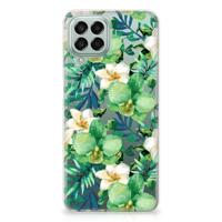 Samsung Galaxy M33 | TPU Case | Orchidee Groen