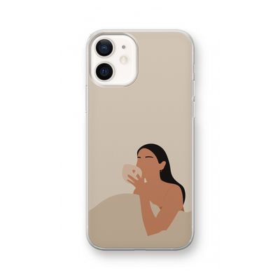 Fresh coffee: iPhone 12 Transparant Hoesje