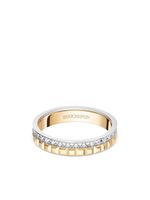 Boucheron alliance Clou de Paris en or 18ct pavée de diamants - Jaune