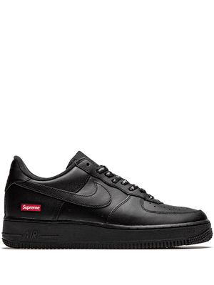Nike x Supreme baskets Air Force 1 Low "Mini Box Logo Black" - Noir