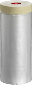 Kip 332 Masking-Tec Afdekfolie met Masking Tape - 1800 mm x 33m