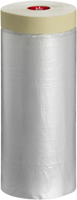 Kip 332 Masking-Tec Afdekfolie met Masking Tape - 1800 mm x 33m