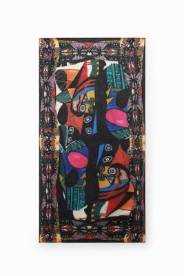 Rechthoekige sjaal M. Christian Lacroix - BLACK - U