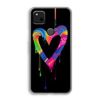 Melts My Heart: Google Pixel 4a Transparant Hoesje