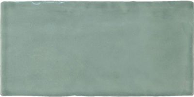 Cifre Cerámica Atlas Wandtegel | 7.5x15 cm | Vintage | Glans Groen