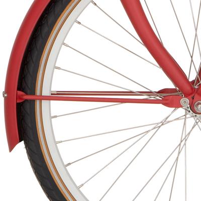 Cortina spatbordstang voor 24 u4 true red matt