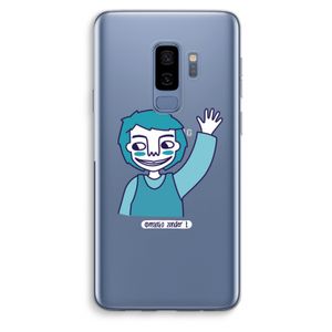 Zwaai: Samsung Galaxy S9 Plus Transparant Hoesje