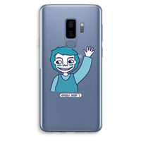 Zwaai: Samsung Galaxy S9 Plus Transparant Hoesje