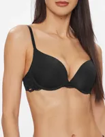 Push up / Plunge BH met beugel - Rosa - Kanten bh band - 3/4 cup - Decollete Bh