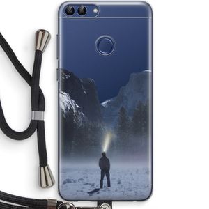 Wanderlust: Huawei P Smart (2018) Transparant Hoesje met koord