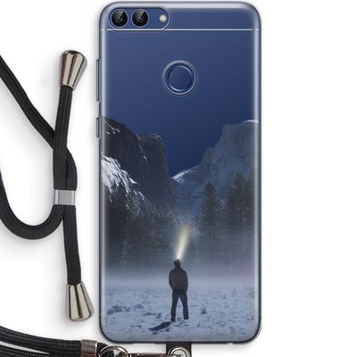 Wanderlust: Huawei P Smart (2018) Transparant Hoesje met koord