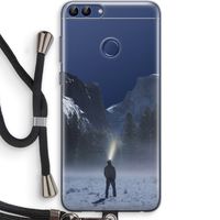 Wanderlust: Huawei P Smart (2018) Transparant Hoesje met koord