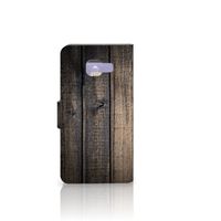 Samsung Galaxy A3 2016 Book Style Case Steigerhout - thumbnail
