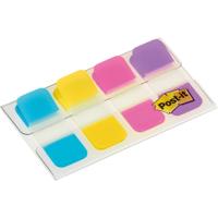 Post-it index Strong, ft 15,8 x 38,1 mm, blister met 4 kleuren, 10 tabs per kleur