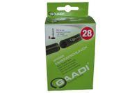 Gaadi FV47 28/29x1.75/2.00 Presta Binnenband Zwart