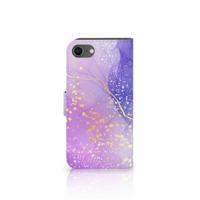 Hoesje voor iPhone 7 | 8 | SE (2020) | SE (2022) Watercolor Paars