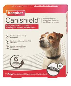 Beaphar canishield hond (KLEINE / MIDDEL 48 CM)
