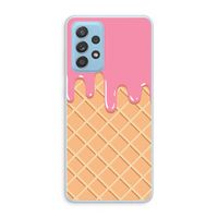Ice cream: Samsung Galaxy A73 Transparant Hoesje