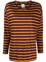 PAULA t-shirt à rayures - Jaune