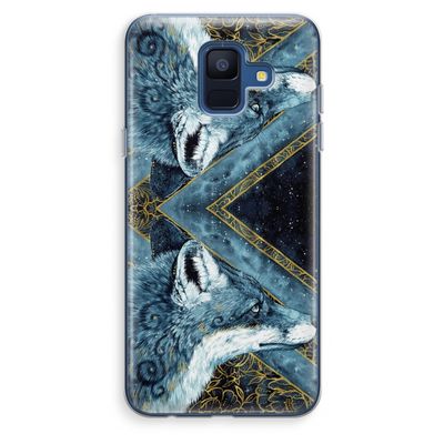 Golden Fox: Samsung Galaxy A6 (2018) Transparant Hoesje