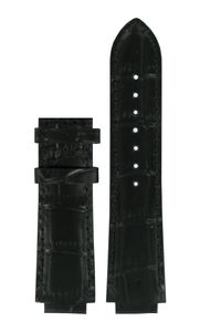 Horlogeband Tissot T0613101605100A / T610031319 Leder Zwart 14mm