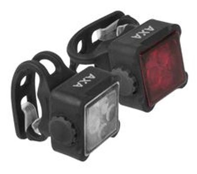 Axa Verlichtingsset niteline 44-r led zwart