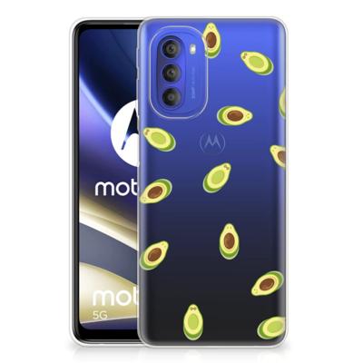 Motorola Moto G51 5G | Siliconen Case | Avocado Motorola Moto G51 5G | Siliconen Case | Avocado