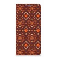 Motorola Moto G60s | Hoesje met Magneet | Batik Brown