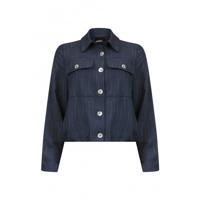 Poools - Blauw | Dames | Jasje | Blauw | 42 | regular | Kamst mode