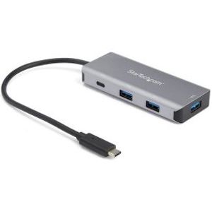 StarTech.com HB31C3A1CB interface hub USB 3.1 (3.1 Gen 2) Type-C 10000 Mbit/s Zwart, Grijs