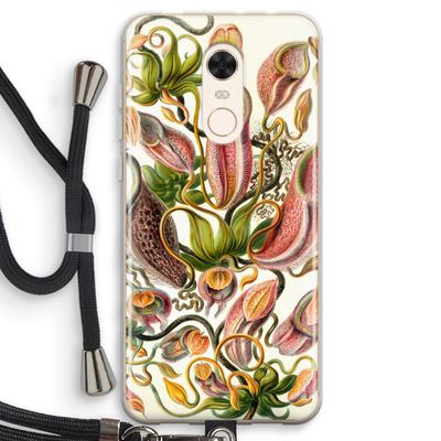 Haeckel Nepenthaceae: Xiaomi Redmi 5 Transparant Hoesje met koord