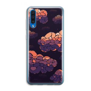 Patroon Wolken: Samsung Galaxy A50 Transparant Hoesje